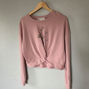 Cut & Paste Pink Sweatshirt Medium